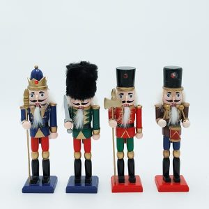 ΚΑΡΥΟΘΡΑΥΣΤΗΣ, ΚΟΚΚΙΝΟ ΠΡΑΣΙΝΟ ΜΠΛΕ, ΣΕΤ 4TMX, 5x18cm - Image 1