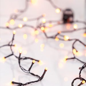 ΣΕΙΡΑ, 240 LED 3mm, 31V ΜΕΤΑΣΧΗΜΑΤΙΣΤΗ, 8 ΠΡΟΓΡΑΜΜΑΤΑ & ΜΝΗΜΗ, ΜΑΥΡΟ PVC ΚΑΛΩΔΙΟ, ΠΟΡΤΟΚΑΛΙ LED ΑΝΑ 5cm, ΠΡΟΕΚΤΑΣΗ ΠΑΡΟΧΗΣ 3m, ΙΡ44 - Image 1