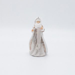 ΣΤΟΛΙΔΙ ΠΟΛΥΡΕΖΙΝ, ΑΓΙΟΣ ΒΑΣΙΛΗΣ ΜΕ ΛΙΣΤΑ ΔΩΡΩΝ, ΡΟΖ ΑΠΑΛΟ, 6x10.5cm - Image 1