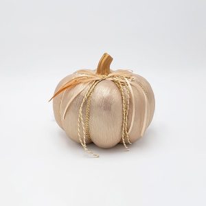 ΚΟΛΟΚΥΘΑ, ΜΕΤΑΛΙΖΕ ΣΚΟΥΡΟ ΣΑΜΠΑΝΙ, ΜΕ ΦΤΕΡΟ, 12x15cm - Image 1